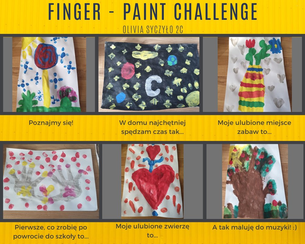 Finger Paint Challenge