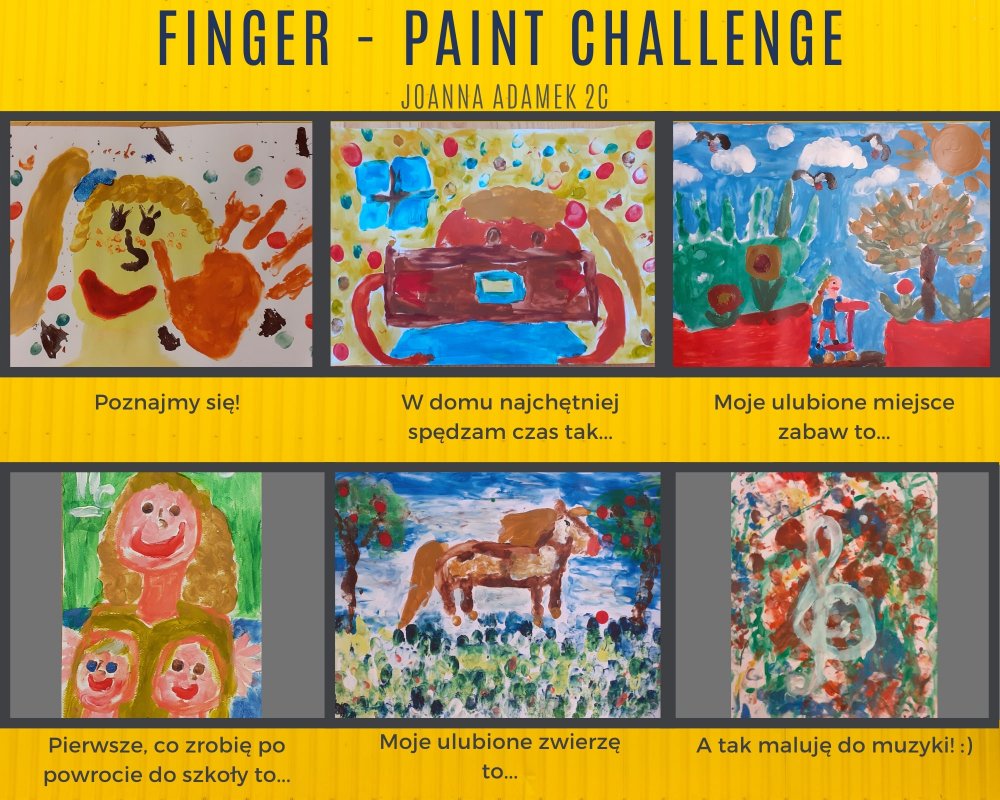 Finger Paint Challenge