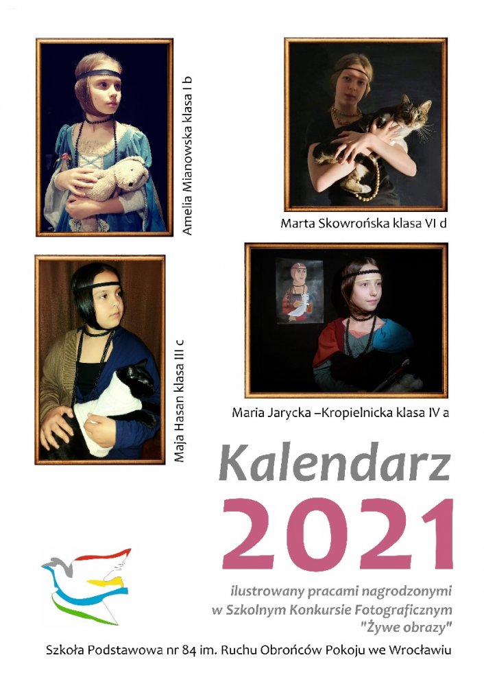 Szkolny Kalendarz na rok 2021